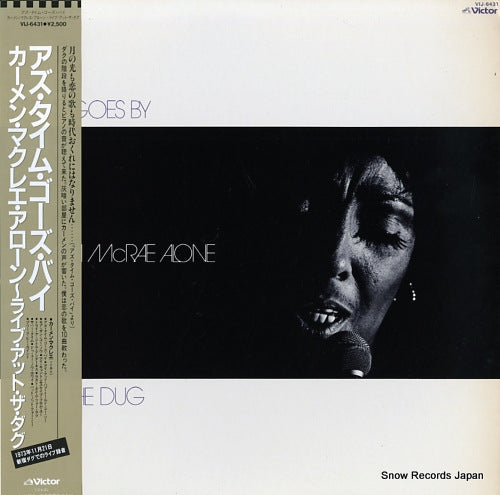 MCRAE, CARMEN as time goes by / carmen mcrae alone VIJ-6431
