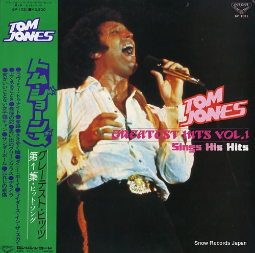 JONES, TOM breatest hits vol.1 / sings his hits GP1031