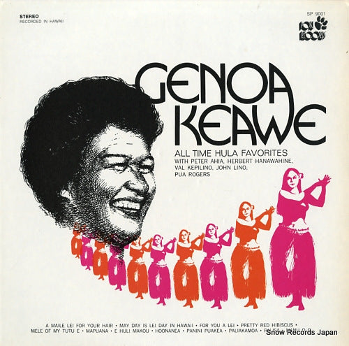KEAWE, GENOA all time hula favorites SP9001