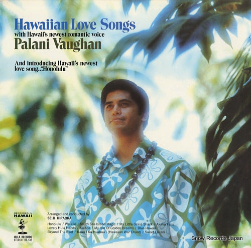 VAUGHAN, PALANI hawaiian love songs HS-535