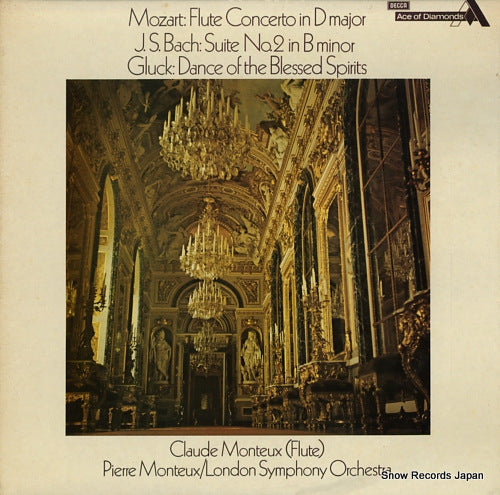 MONTEUX, CLAUDE mozart; flute concerto in d major SDD427