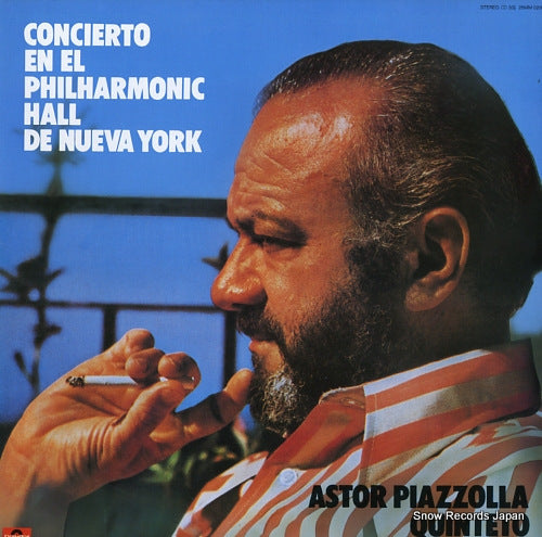PIAZZOLLA, ASTOR concierto en el philharmonic hall de nueva yrok 25MM0219