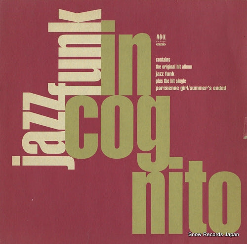 INCOGNITO jazzfunk CHEN27-2
