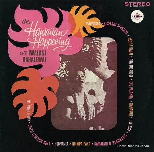 KAHALEWAI, IWALANI an hawaiian happeing SL5029