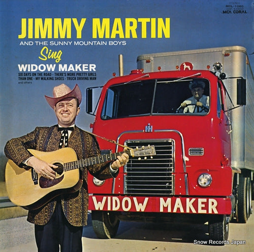 MARTIN, JIMMY jimmy martin and the sunny mountain boys sing MCL-1080