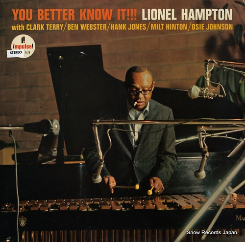 HAMPTON, LIONEL you better know it !!! AS-78