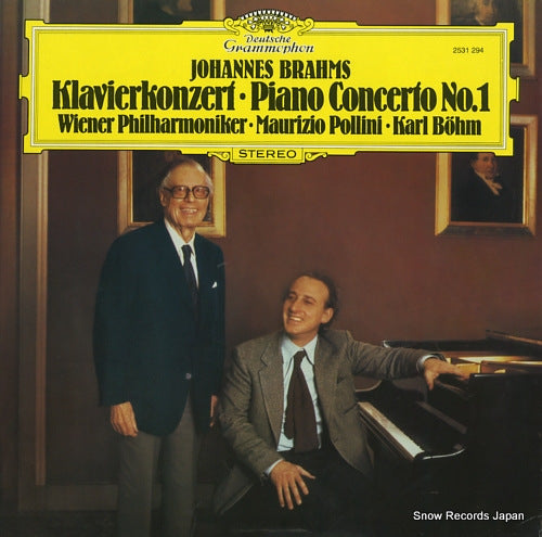 POLLINI, MAURIZIO / KARL BOHM brahms; piano concerto no.1 2531294