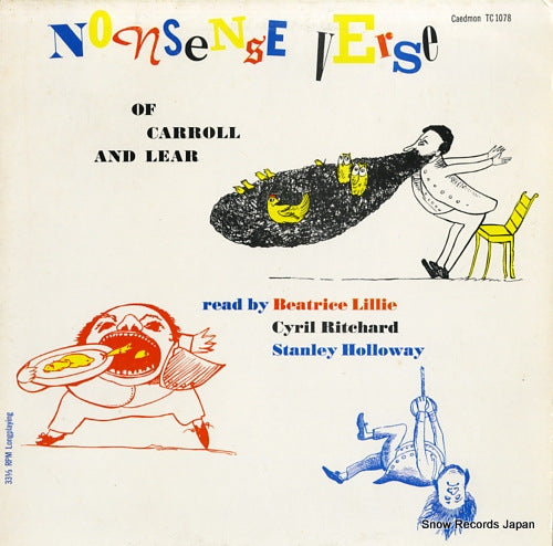 CARROLL, LEWIS, AND EDWARD LEAR nonsense verse of carroll and lear TC1078