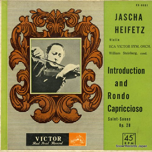 HEIFETZ, JASCHA saint-saens; introduction and rondo capriccioso ES-8001