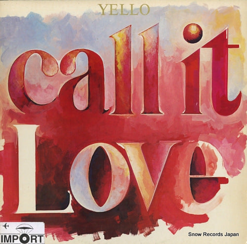 YELLO call it love SOVX2391
