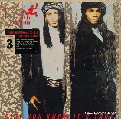 MILLI VANILLI girl you know it's true AL-8592