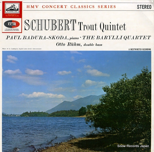 BADURA-SKODA, PAUL / THE BARYLLI QUARTET schubert; trout quintet op.114 SXLP20061