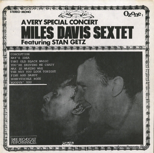 DAVIS, MILES a very special concert OZONE1