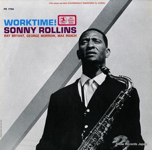 ROLLINS, SONNY worktime! PRT-7750