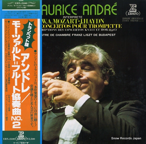 ANDRE, MAURICE mozart/haydn; deux concertos pour trompette ERX-2400