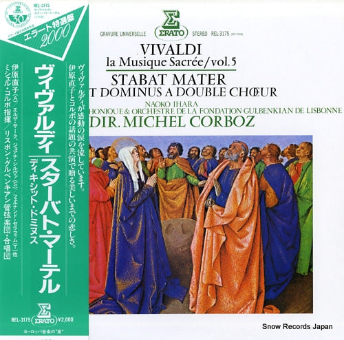 CORBOZ, MICHEL vivaldi; stabat mater / dixit dominus a double choeur REL-3175