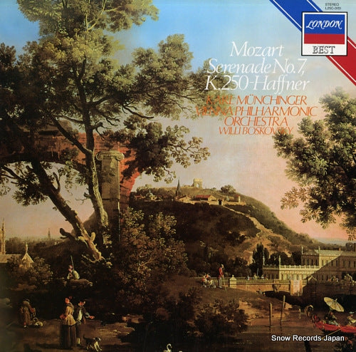 MUNCHINGER, KARL mozart; serenade no.7, k.250-haffner L25C-3151