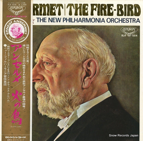 ANSERMET, ERNEST stravinsky; the fire-bird SLA1014