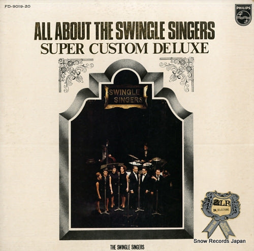 SWINGLE SINGERS, THE all about the swingle singers FD-9019-20