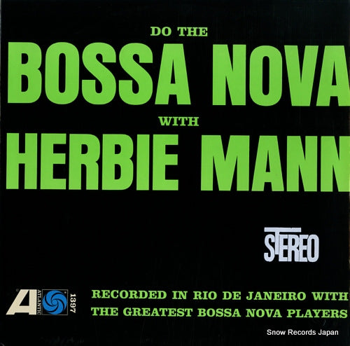 MANN, HERBIE do the bossa nova SD1397
