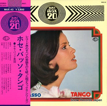 BASSO, JOSE tango max 20 MAX-43