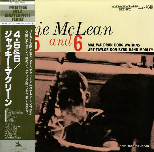 MCLEAN, JACKIE 4, 5 and 6 SMJ-6591(M)