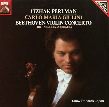 PERLMAN, ITZHAK beethoven; violin concerto in d, op.61 ASD4059