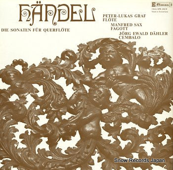 GRAF, PETER-LUKAS handel; die sonaten fur querflote i DPK238/39