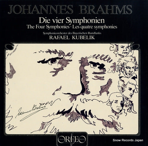 KUBELIK, RAFAEL brahms; the symphonies 1-4 S070834F