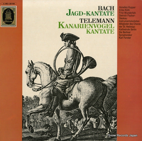 V/A bach; jagd-kantate 1C063-28160
