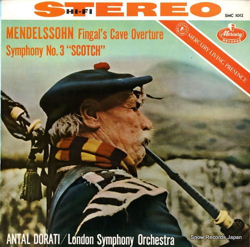 DORATI, ANTAL mendelssohn; fingal's cave overture / symphony no.3 "scotch" SMC1012