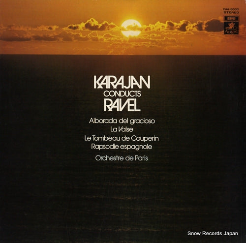 KARAJAN, HERBERT VON karajan conducts ravel EAA-80001
