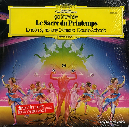 ABBADO, CLAUDIO strawinsky; le sacre du printemps 2530635