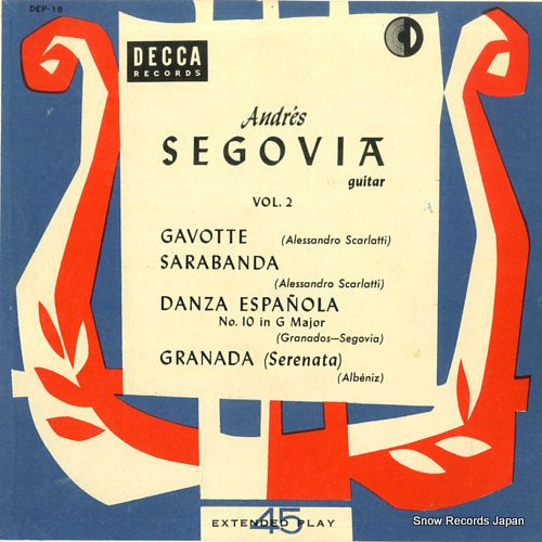 SEGOVIA, ANDRES vol.2 DEP-18