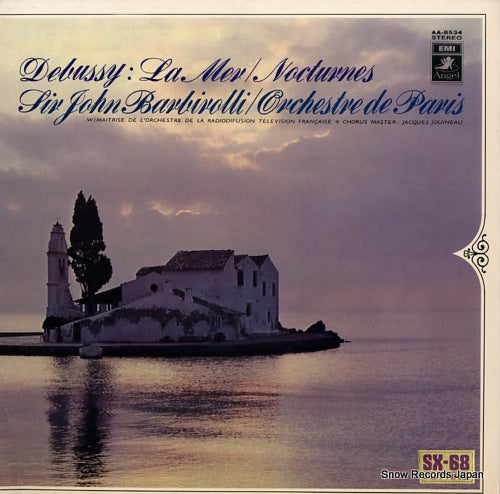 BARBIROLLI, JOHN debussy; la mer & nocturnes AA-8534