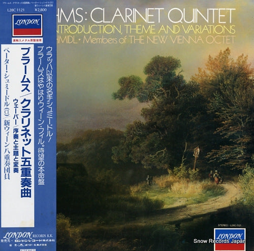 SCHMIDL, PETER brahms; clarinet quintet L28C1121