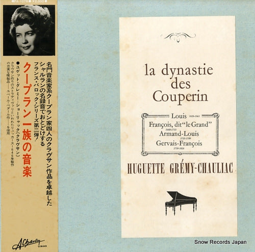 GREMY, HUGUETTE CHAULIAC la dynastie des couperin PA-1078