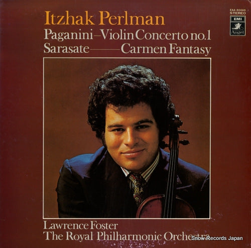 PERLMAN, ITZHAK paganini; violin concerto no.1 in d major op.6 EAA-80065