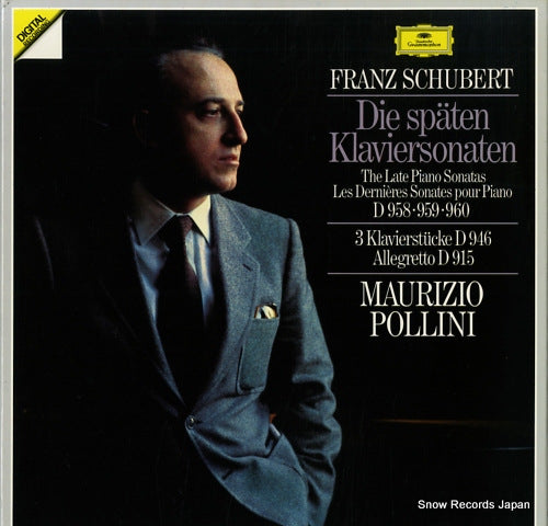 POLLINI, MAURIZIO schubert; die spaten klaviersonaten d958 959 960 419229-1