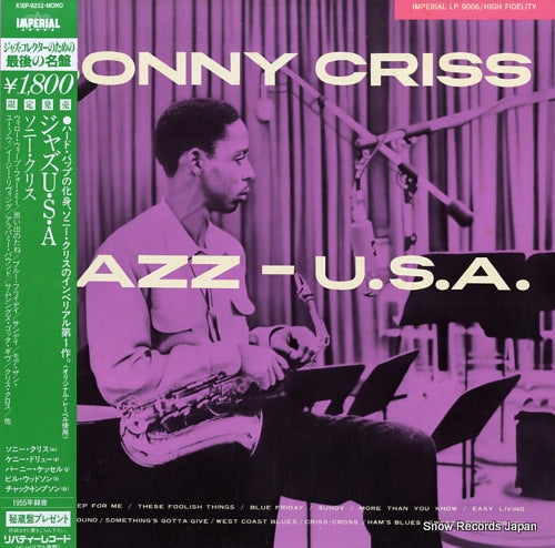 CRISS, SONNY jazz u.s.a. K18P-9253