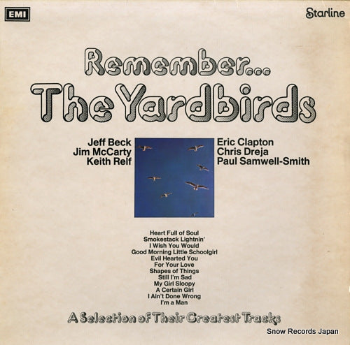 YARDBIRDS, THE remember... the yardbirds SRS5069