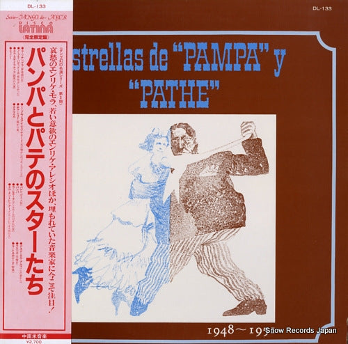 MORA, ENRIQUE estrellas de pampa y pathe DL-133