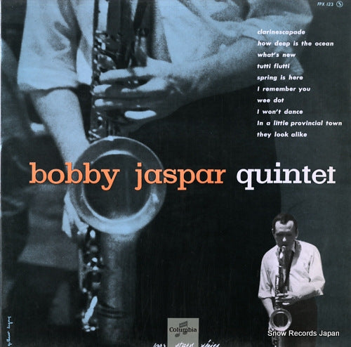 JASPAR, BOBBY bobby jaspar quintet FPX123 / 054-2610791