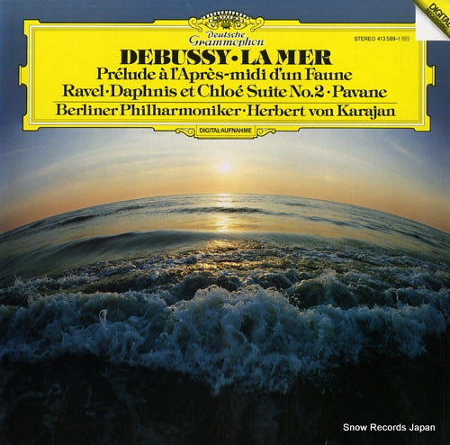 KARAJAN, HERBERT VON debussy; la mer 413589-1