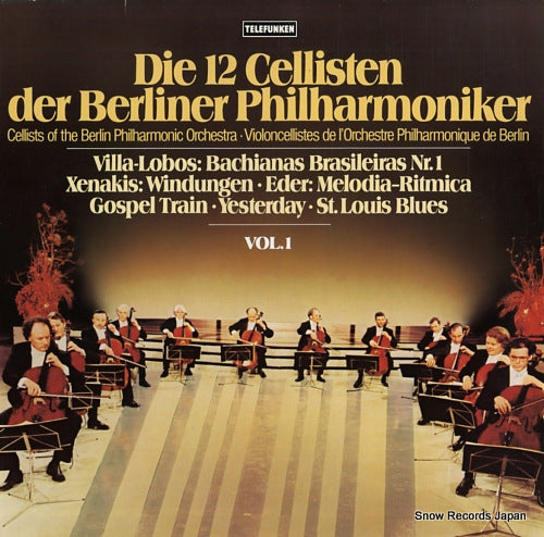 DIE 12 CELLISTEN DER BERLINER PHILHARMONIKER die 12 cellisten der berliner philharmoniker vol.1 6.42339
