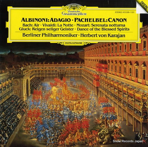 KARAJAN, HERBERT VON albinoni; adagio 413309-1