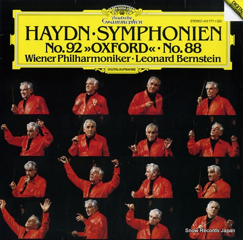 BERNSTEIN, LEONARD haydn; symphonien no.92 & 88 413777-1