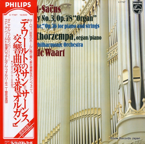 DE WAART, EDO saint-saens; symphony no.3 "organ" X-7787