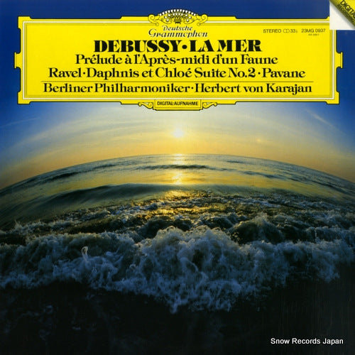 KARAJAN, HERBERT VON debussy; la mer and prelude a lapres-mind d'un faune 23MG0937