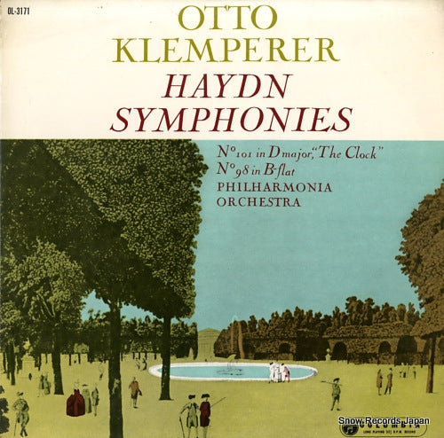 KLEMPERER, OTTO haydn; symphonies no.101 in d major, "the clock" / no.98 in b-flat OL-3171